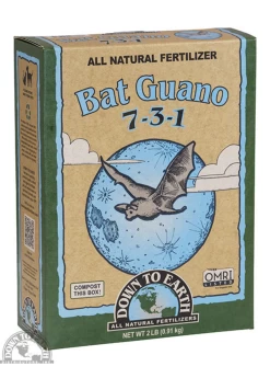 Bat Guano 7-3-1 Organic Fertilizer, 2lb