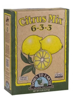 Citrus 6-3-3 Organic Fertilizer Blend, 5lb